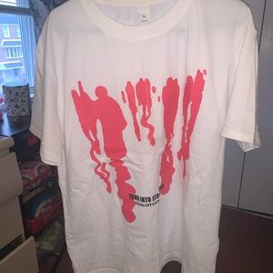 Vibrant Red Graphic Tee by [Brand]